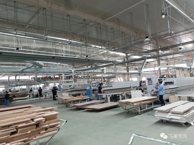 飞美家具芦台生产基地正式投产!